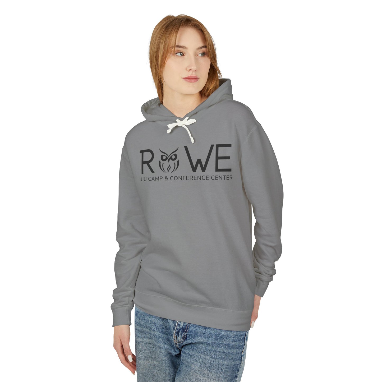 Rowe Logo Unisex Lightweight Hooded Sweatshirt