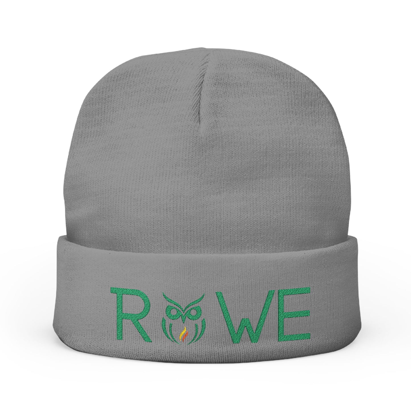 Rowe Logo Embroidered Knit Beanie