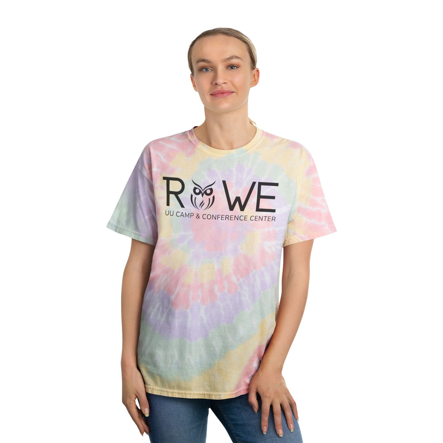Rowe Logo Pastel Tie-Dye Tee