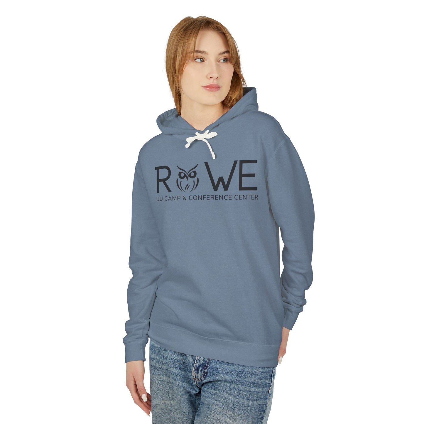 Rowe Logo Unisex Lightweight Hooded Sweatshirt