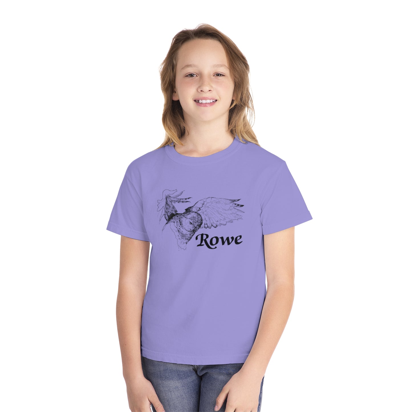 Youth Angel Wing Tee, Cool Graphic Shirt for Kids, Perfect for Summer, Gift for Birthdays, Trendy Casual Wear, Rowe Design