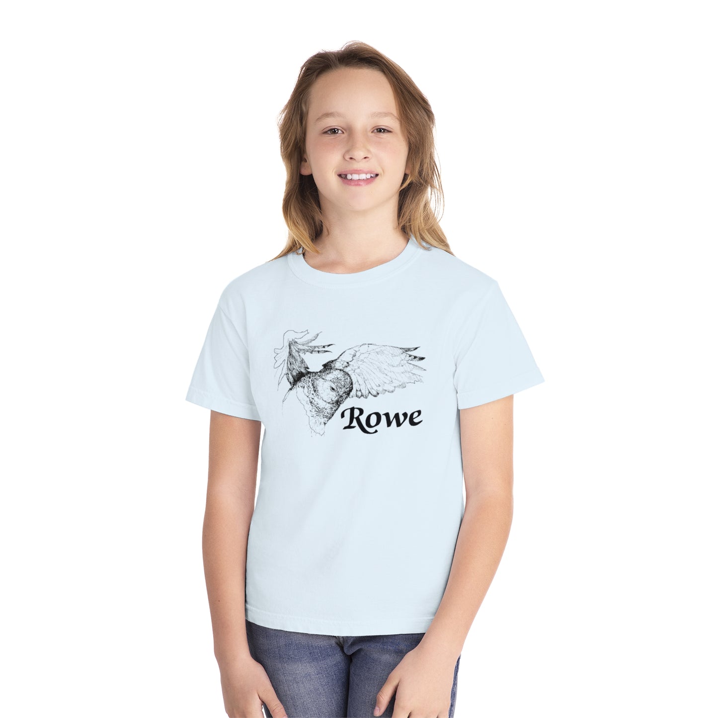 Youth Angel Wing Tee, Cool Graphic Shirt for Kids, Perfect for Summer, Gift for Birthdays, Trendy Casual Wear, Rowe Design