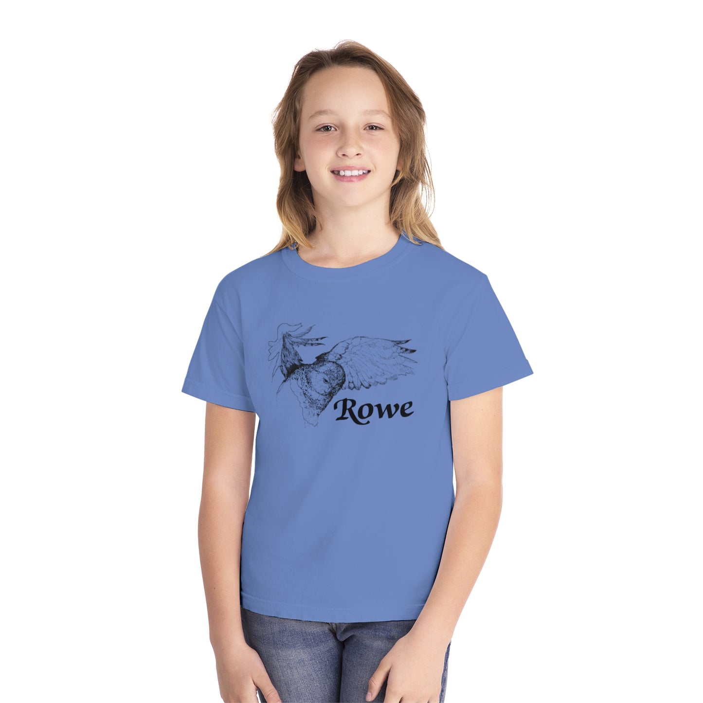 Youth Angel Wing Tee, Cool Graphic Shirt for Kids, Perfect for Summer, Gift for Birthdays, Trendy Casual Wear, Rowe Design