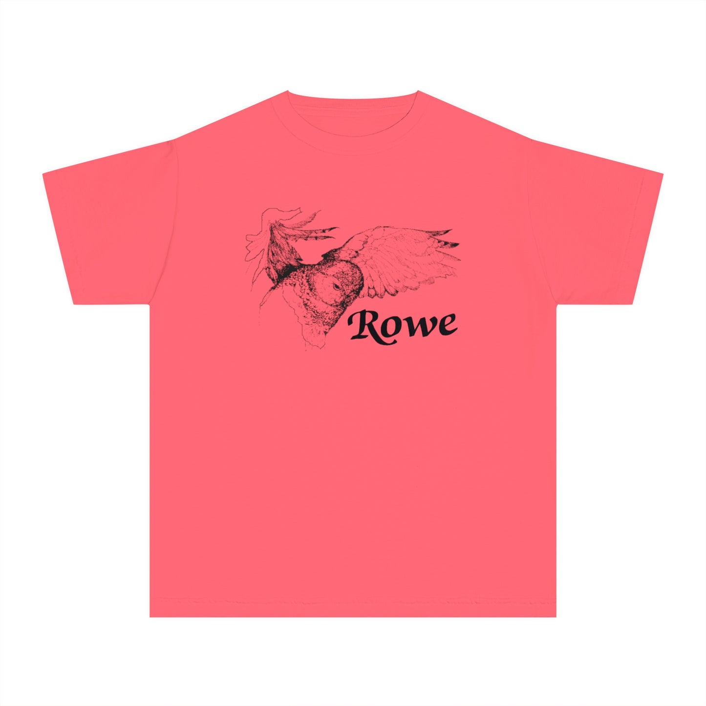 Youth Angel Wing Tee, Cool Graphic Shirt for Kids, Perfect for Summer, Gift for Birthdays, Trendy Casual Wear, Rowe Design