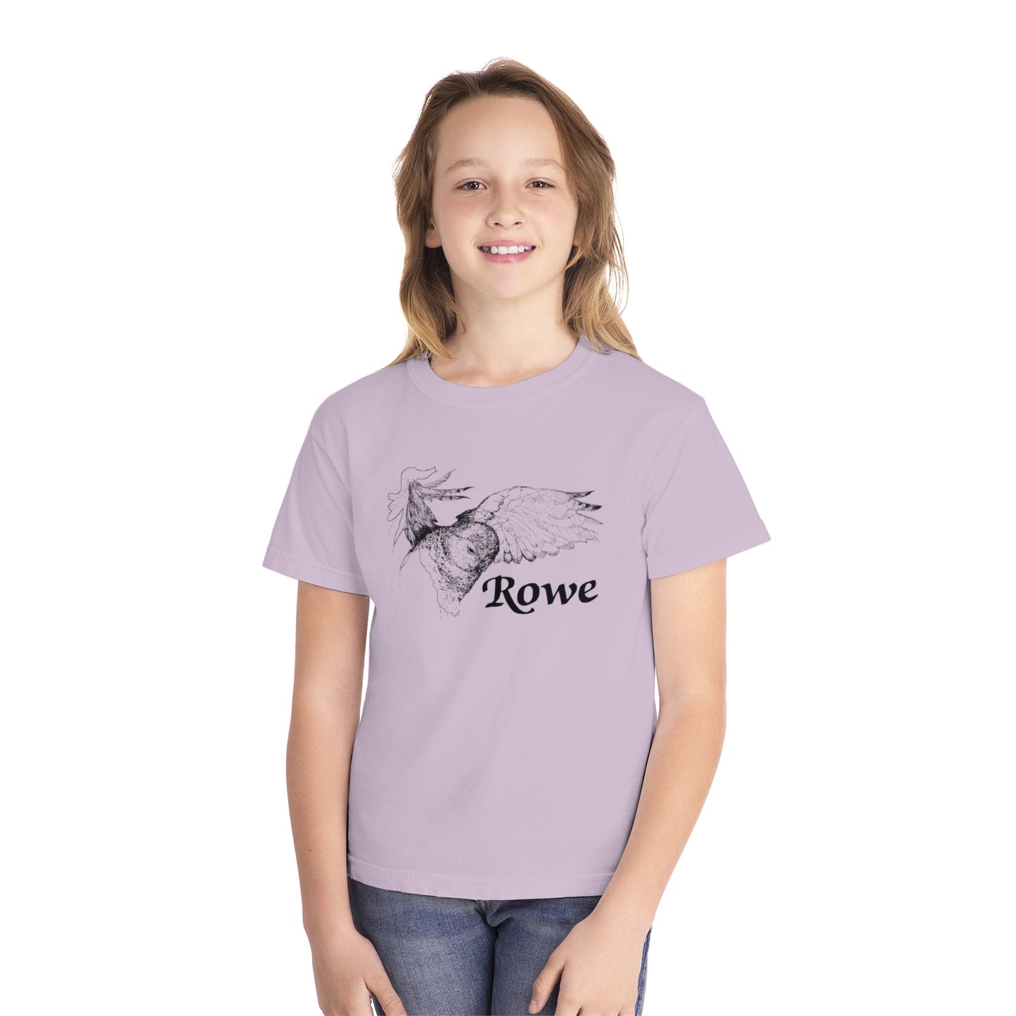 Youth Angel Wing Tee, Cool Graphic Shirt for Kids, Perfect for Summer, Gift for Birthdays, Trendy Casual Wear, Rowe Design
