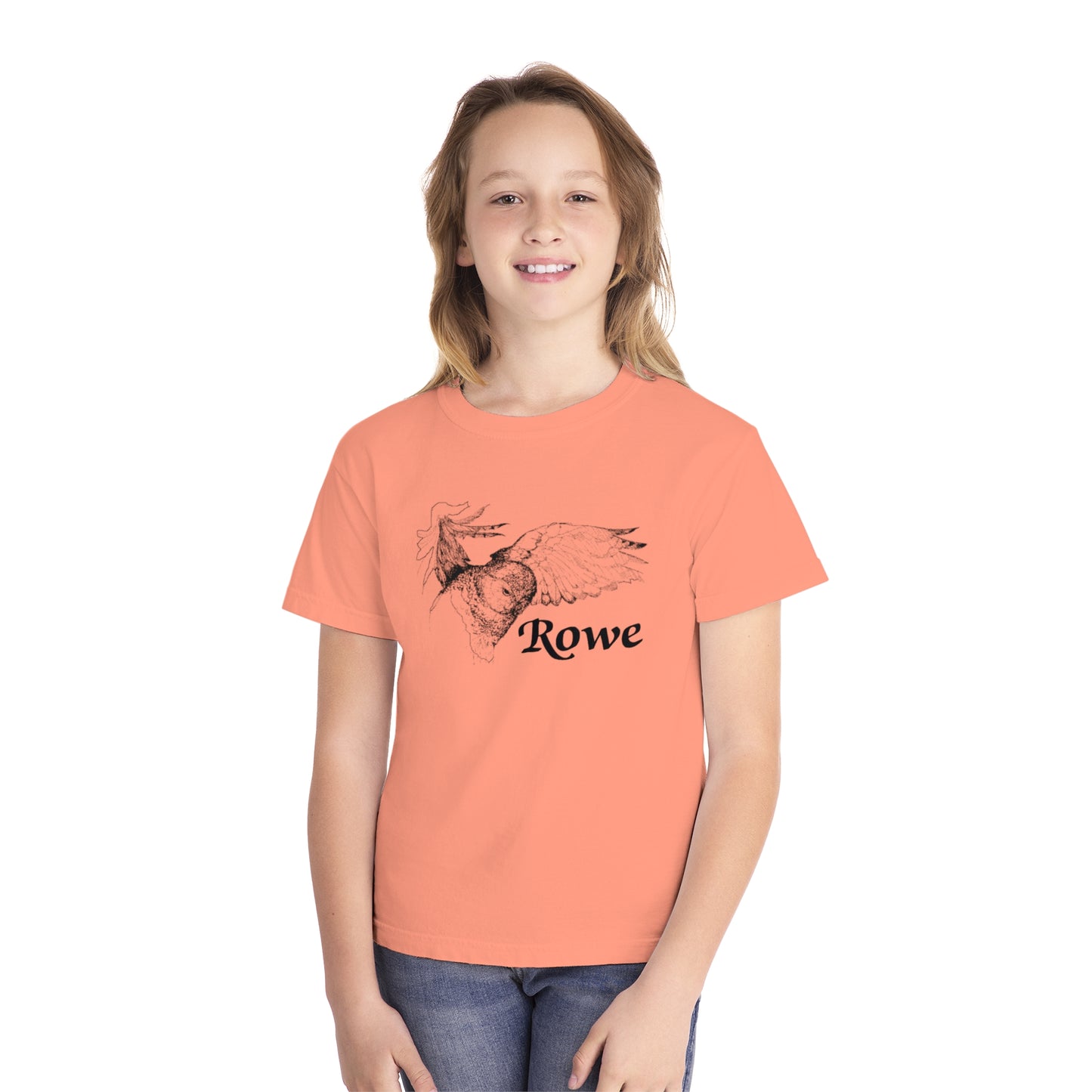 Youth Angel Wing Tee, Cool Graphic Shirt for Kids, Perfect for Summer, Gift for Birthdays, Trendy Casual Wear, Rowe Design