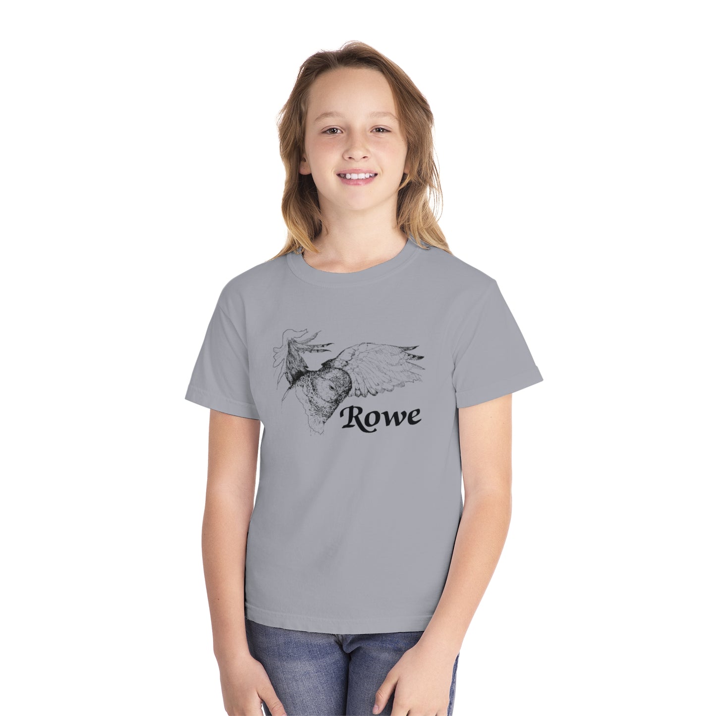 Youth Angel Wing Tee, Cool Graphic Shirt for Kids, Perfect for Summer, Gift for Birthdays, Trendy Casual Wear, Rowe Design