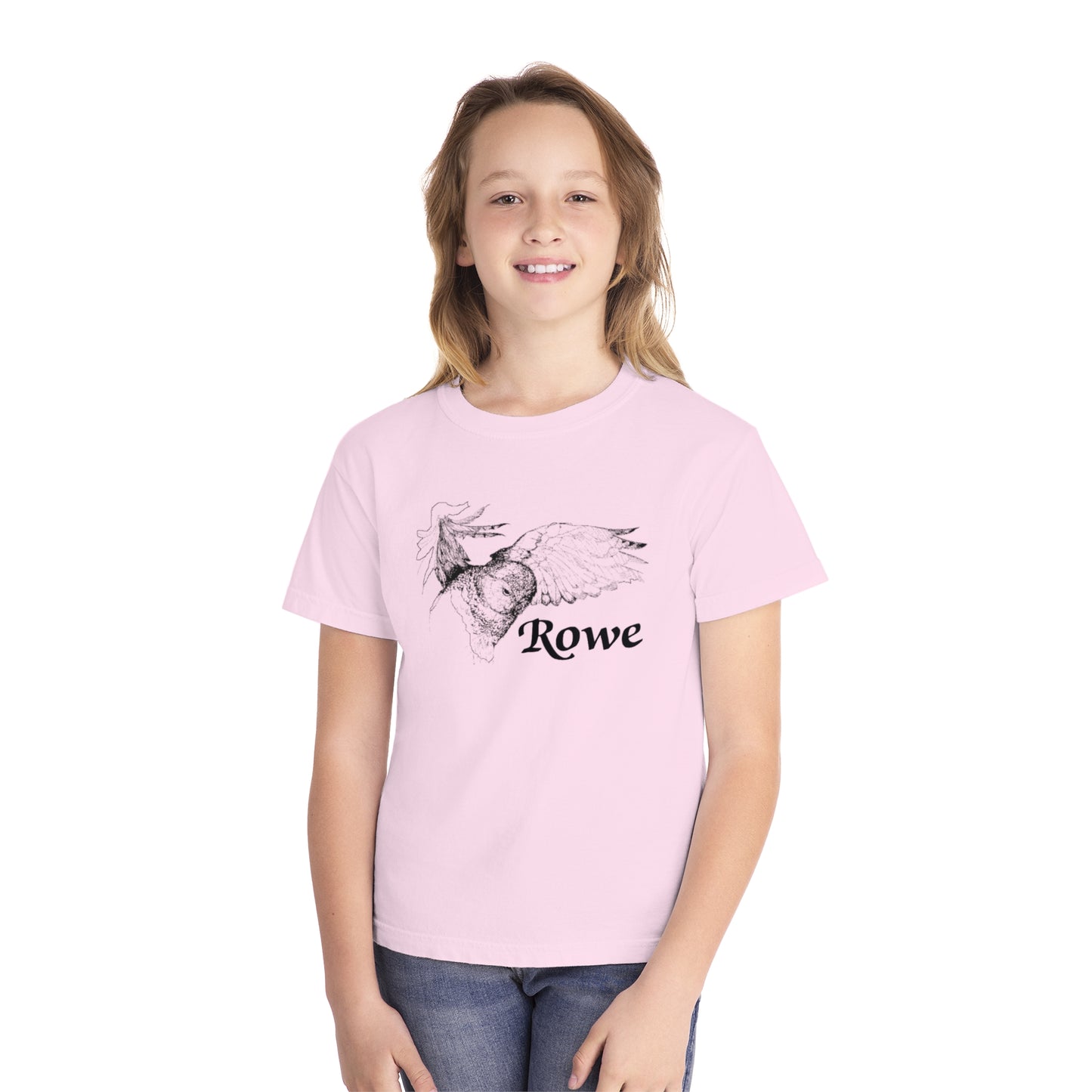 Youth Angel Wing Tee, Cool Graphic Shirt for Kids, Perfect for Summer, Gift for Birthdays, Trendy Casual Wear, Rowe Design