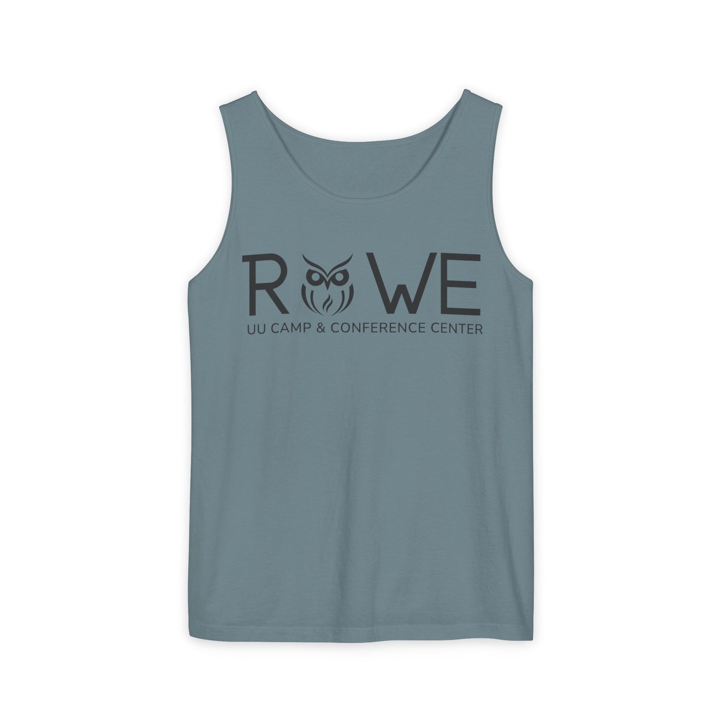 Rowe Logo Unisex Garment-Dyed Tank Top