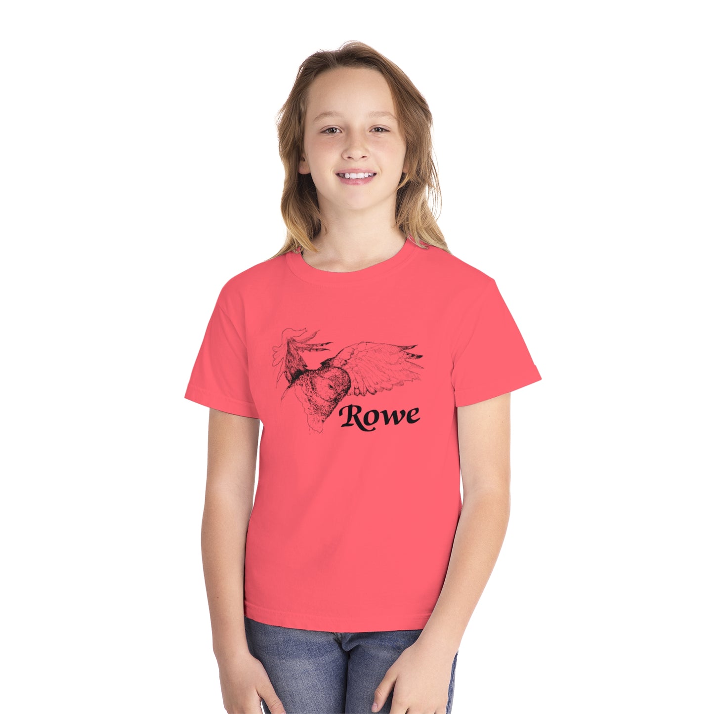 Youth Angel Wing Tee, Cool Graphic Shirt for Kids, Perfect for Summer, Gift for Birthdays, Trendy Casual Wear, Rowe Design