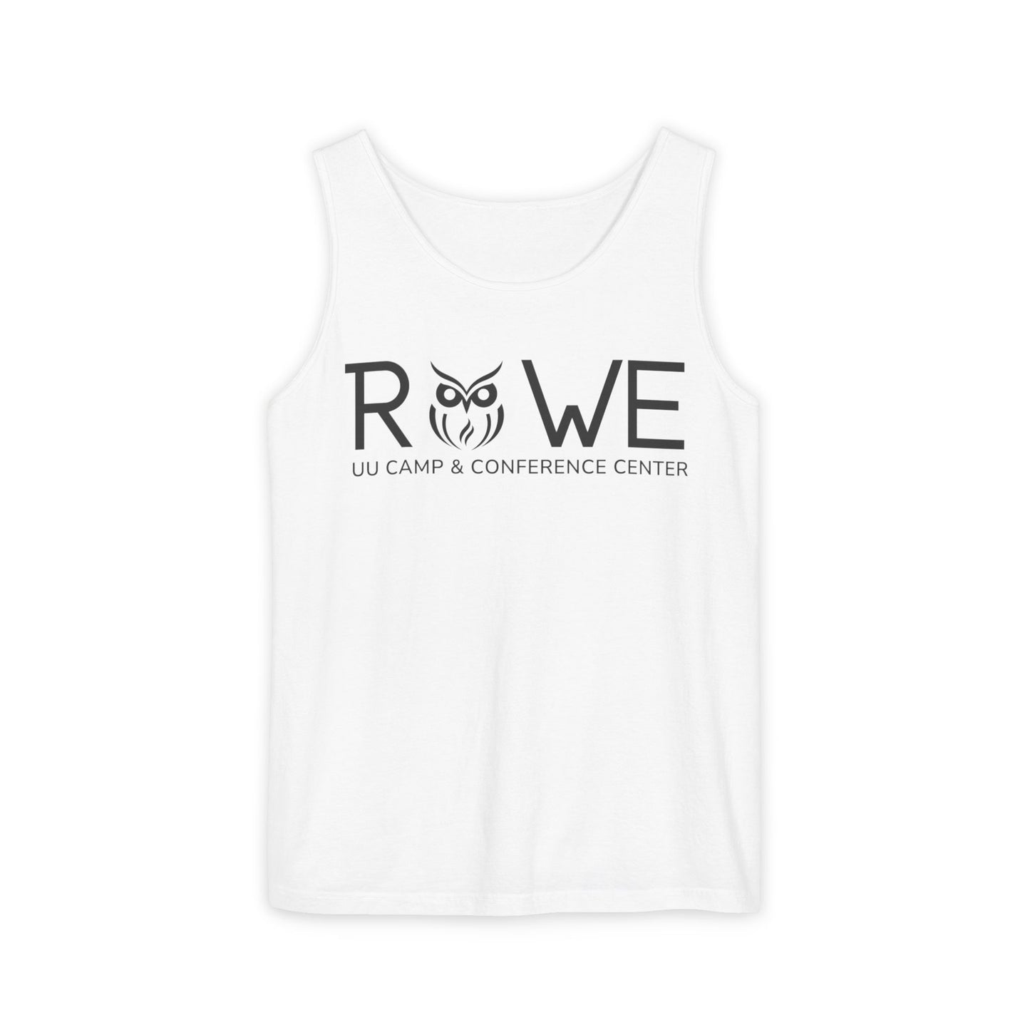 Rowe Logo Unisex Garment-Dyed Tank Top
